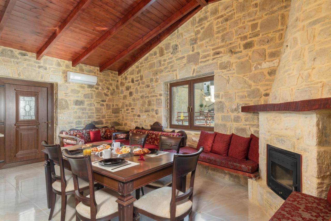 Draganigo Luxury Stone Houses 40 Min From Matala Ano Moulia Bagian luar foto