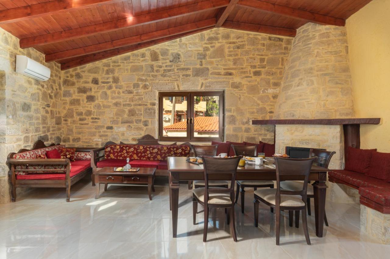 Draganigo Luxury Stone Houses 40 Min From Matala Ano Moulia Bagian luar foto