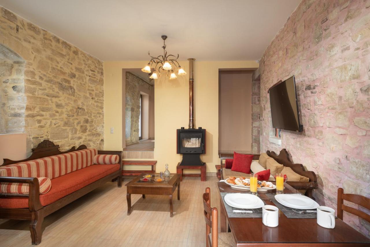 Draganigo Luxury Stone Houses 40 Min From Matala Ano Moulia Bagian luar foto
