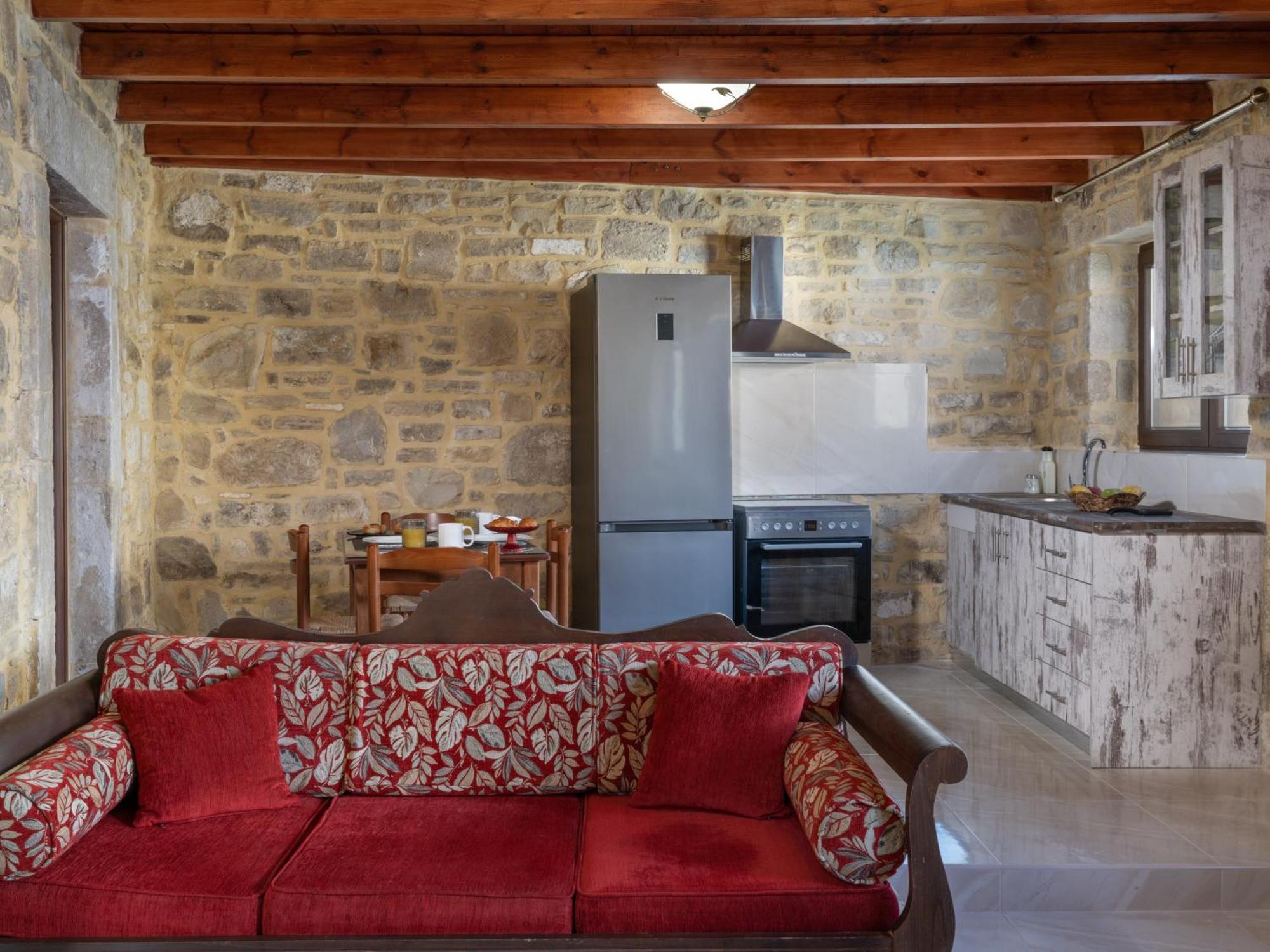 Draganigo Luxury Stone Houses 40 Min From Matala Ano Moulia Ruang foto